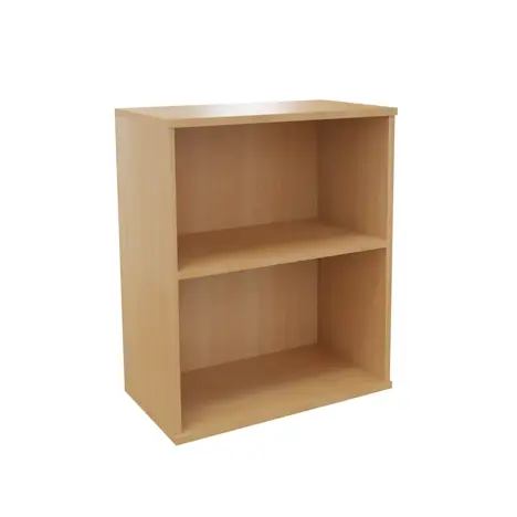 Desk High Bookcase - 600 - Beech